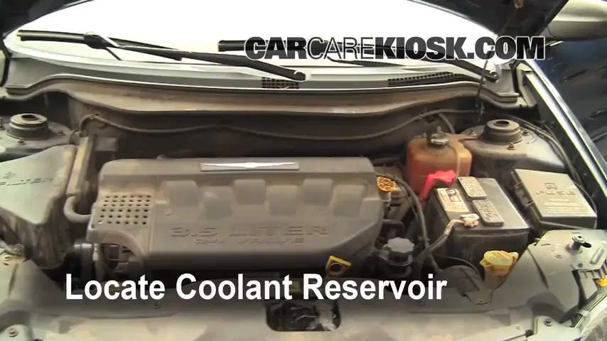 2004 Chrysler Pacifica 3.5L V6 Coolant (Antifreeze) Fix Leaks